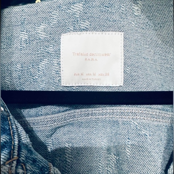 Zara Crystal Embellished Denim Jacket - Picture 4 of 6